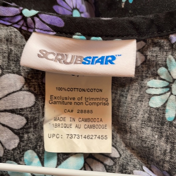 Scrub top - Picture 2 of 2